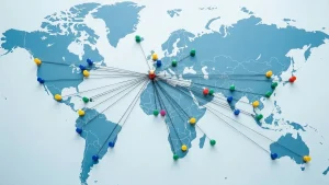 apa mundial con conexiones — estrategia de expansión hacia el mercado ibérico